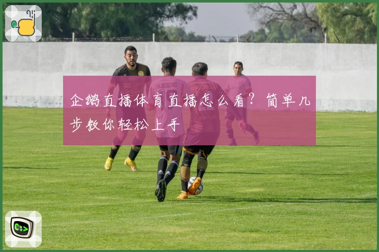 企鹅直播体育直播怎么看？简单几步教你轻松上手